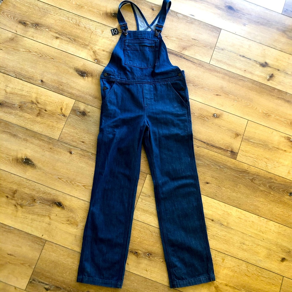 Patagonia Denim Overalls - made in USA - small NEW